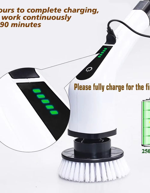 Load image into Gallery viewer, Cordless Spin Scrubber Electric Multipurpose Cleaning Brush for Kitchen Bathroom Toilet - Household Hair Brushes and Mops
