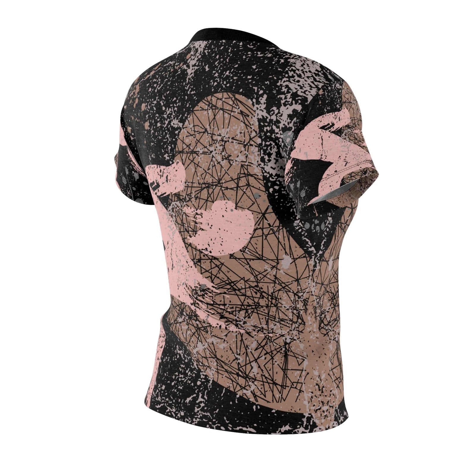 Artistic Women T-Shirt PAINT - Minimal by Queennoble