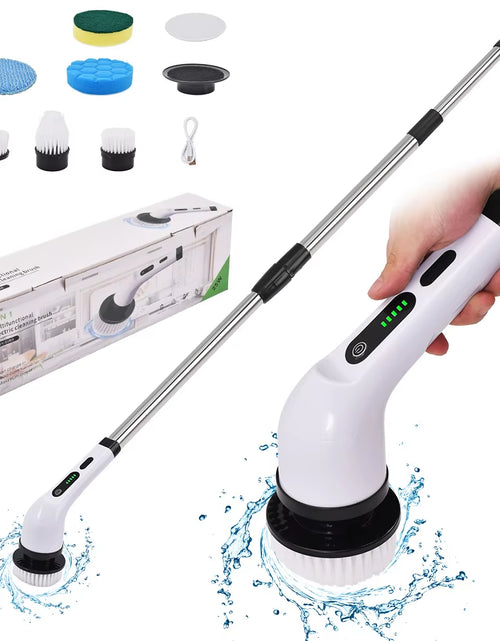 Load image into Gallery viewer, Cordless Spin Scrubber Electric Multipurpose Cleaning Brush for Kitchen Bathroom Toilet - Household Hair Brushes and Mops
